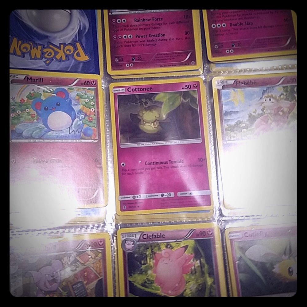 Pokemon binder 70+ cards